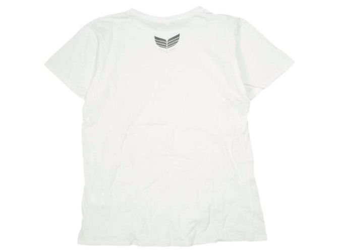 Autre Marque Camiseta de algodón BICYCLE STORE PARIS Blanco - vista 2