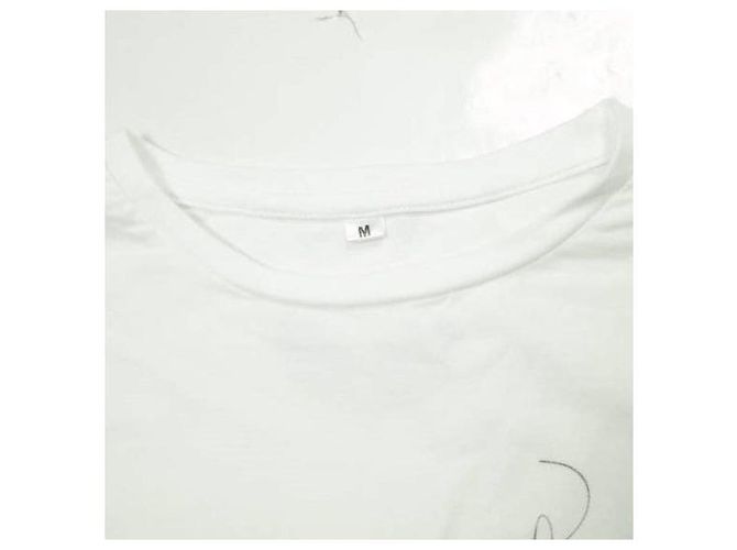 Autre Marque Camiseta de algodón BICYCLE STORE PARIS Blanco - vista 3