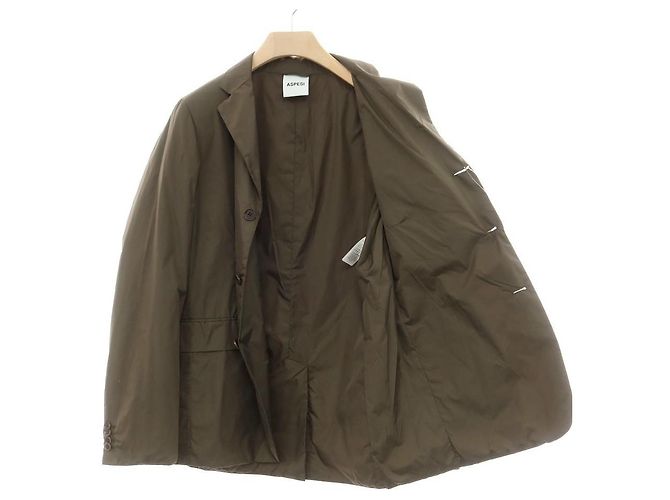 Autre Marque Chaqueta casual de nylon Aspesi Verde - vista 4