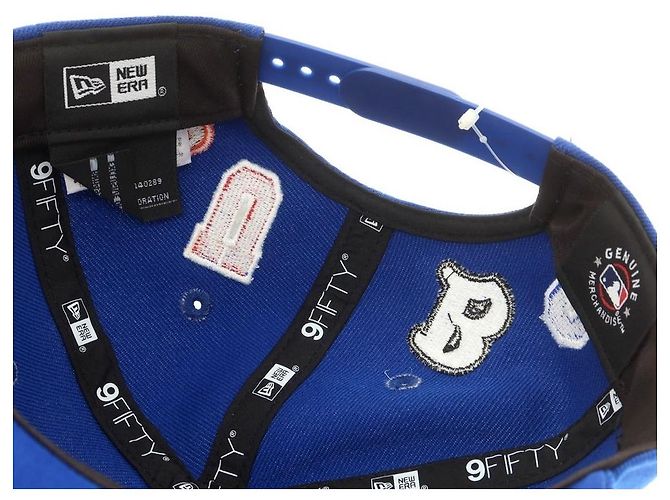 Autre Marque Polyester-Cap Saint Mxxxxxx × NEW ERA Blau Mehrfarben - Ansicht 7