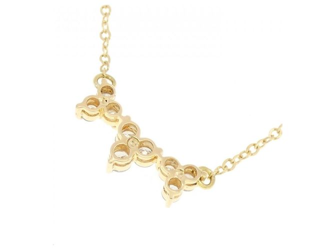 Autre Marque Colar de Diamante Au750 Dourado - vista 4