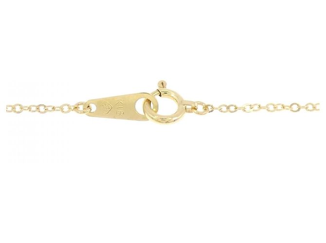 Autre Marque Colar de Diamante Au750 Dourado - vista 5