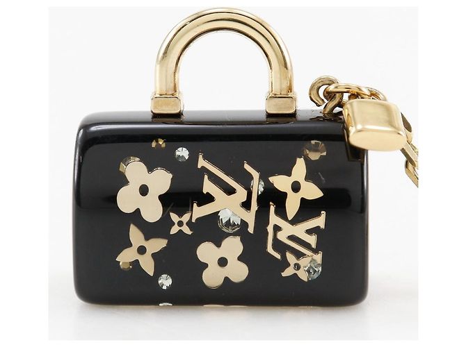 Charm Louis Vuitton Portecle Speedy D'oro - vista 4