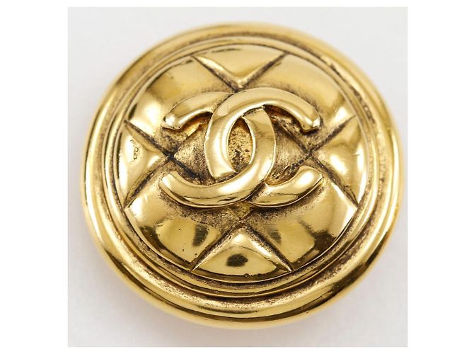 Chanel Coco Mark Matelasse Ohrringe Golden - Ansicht 5