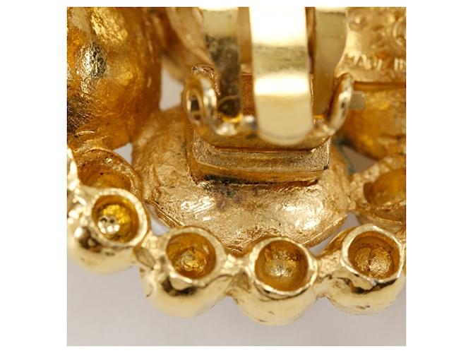 Orecchini Chanel Vintage D'oro - vista 11