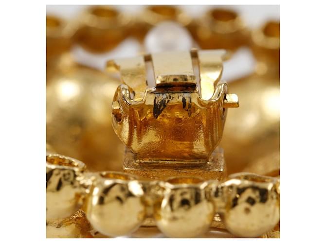 Orecchini Chanel Vintage D'oro - vista 12