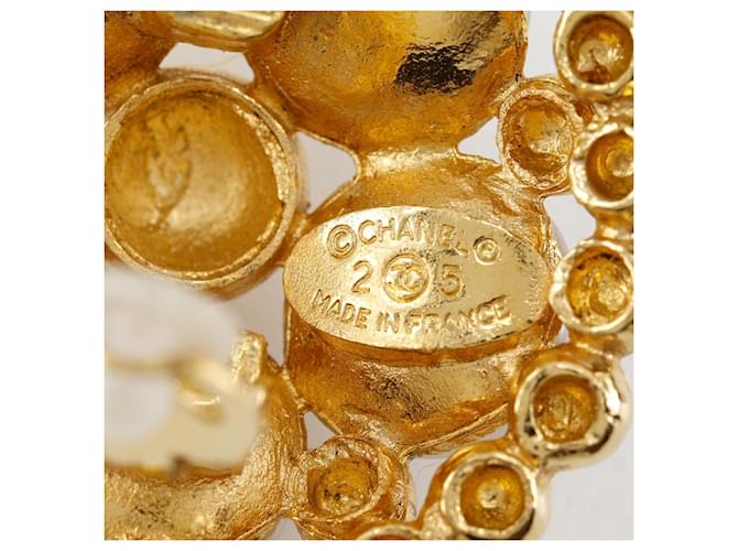 Orecchini Chanel Vintage D'oro - vista 14