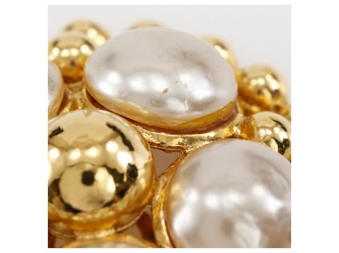 Orecchini Chanel Vintage D'oro - vista 7