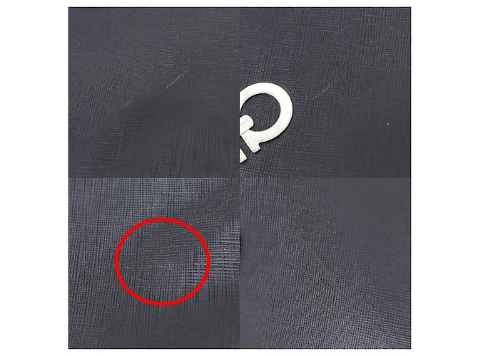 Borsa Salvatore Ferragamo Gancini Saffiano Nero - vista 15