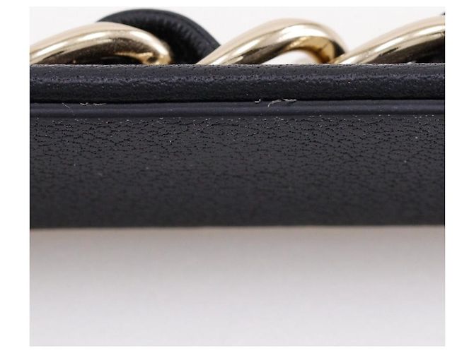 Chanel Coco Mark Haarband aus Lammleder Schwarz - Ansicht 7