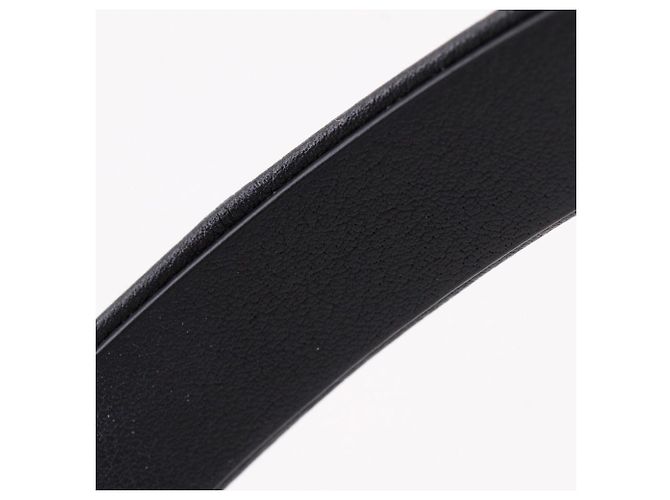 Chanel Coco Mark Haarband aus Lammleder Schwarz - Ansicht 9