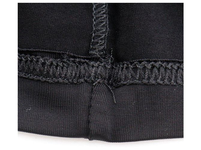 Camiseta de viscose com logo Fendi Preto - vista 6