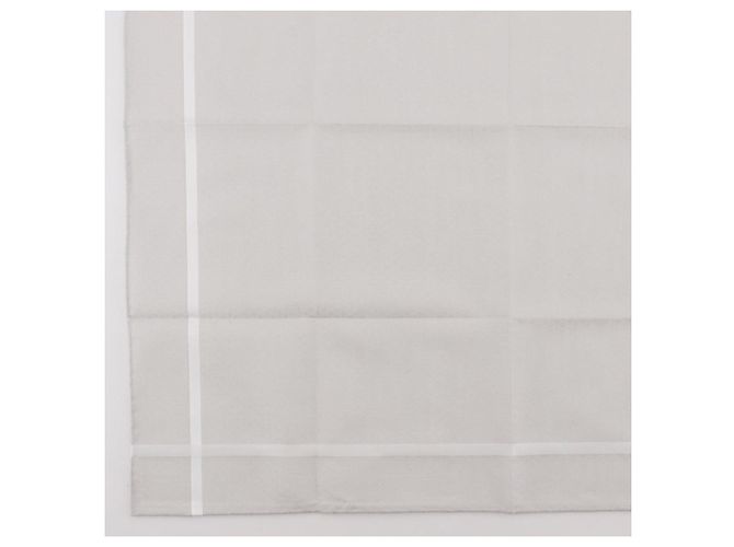 Hermès Set de 2 pañuelos de algodón Jacquard H Hermes Gris - vista 12