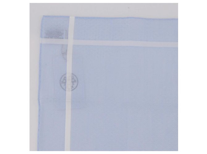 Hermès Set de 2 pañuelos de algodón Jacquard H Hermes Gris - vista 4
