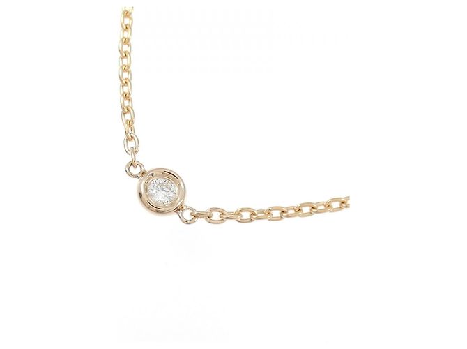 Autre Marque Collana con Diamanti Au750 Rosa - vista 3