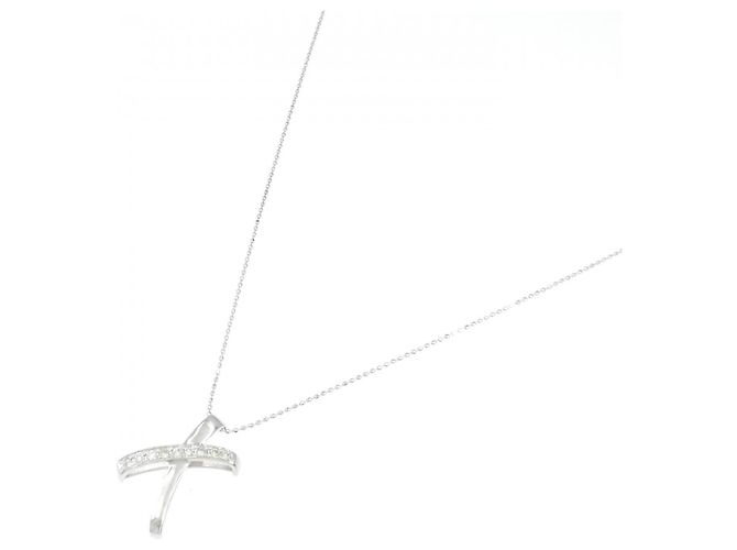 Autre Marque Collana in Au750 con Diamanti Argento - vista 2