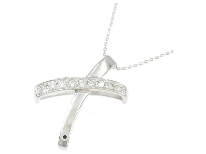 Autre Marque Collana in Au750 con Diamanti Argento - vista 3
