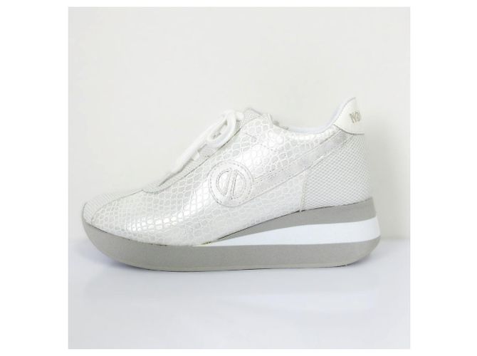 Autre Marque Sneakers basse NO NAME SPEED ZIP JAGUAR Bianco - vista 2