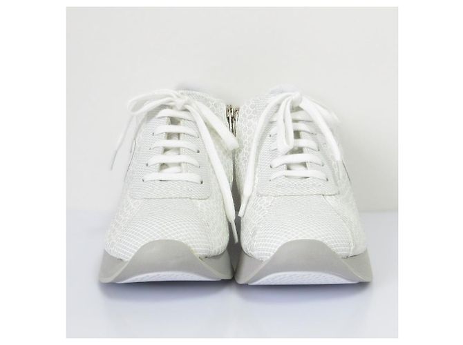 Autre Marque Sneakers basse NO NAME SPEED ZIP JAGUAR Bianco - vista 3