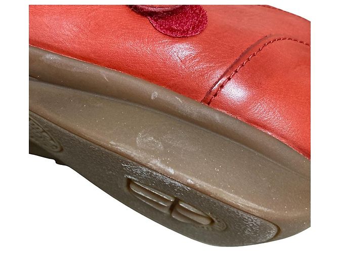 Autre Marque Sandali Mary Jane in pelle mobils Rosso - vista 10