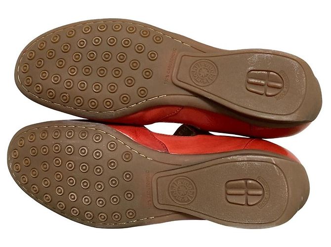 Autre Marque Sandali Mary Jane in pelle mobils Rosso - vista 5