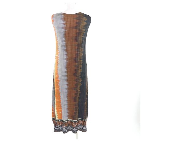 Issey Miyake Polyesterkleid PLEATS PLEASE PP03-JH513 Mehrfarben - Ansicht 3