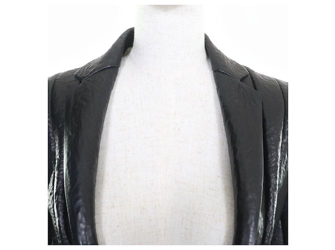 Céline Giacca in shearling Celine Nero - vista 4