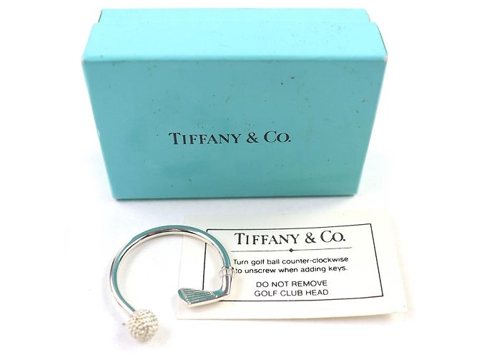 Tiffany & Co Portachiavi Tiffany&Co. motivo Golf in argento 925 - vista 2