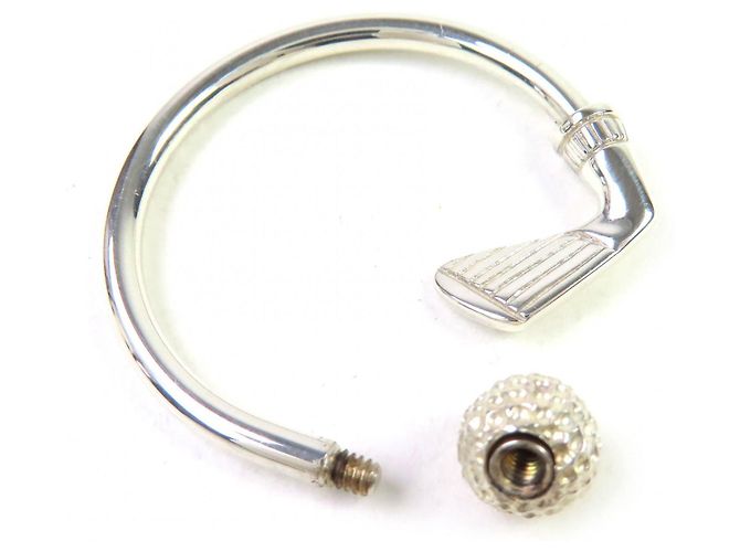 Tiffany & Co Portachiavi Tiffany&Co. motivo Golf in argento 925 - vista 4