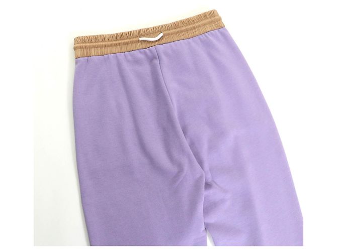 Pantalones de chándal de algodón Moncler Púrpura - vista 4