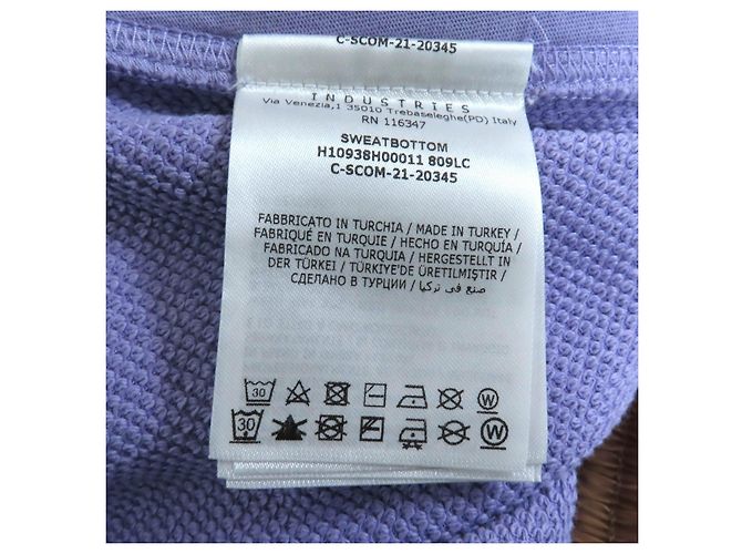 Pantalones de chándal de algodón Moncler Púrpura - vista 9