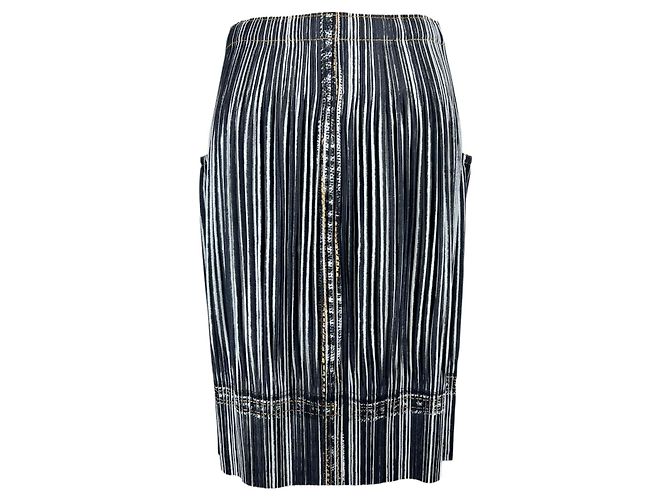 Issey Miyake Falda PLEATS PLEASE Denim transfer Multicolor - vista 3