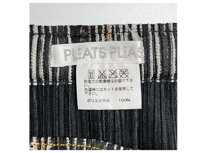 Issey Miyake Falda PLEATS PLEASE Denim transfer Multicolor - vista 5