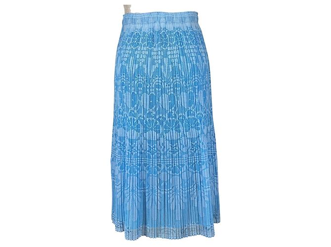 Issey Miyake Falda de poliéster PLEATS PLEASE Azul Azul claro - vista 3