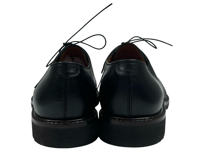 Scarpe ZEUS in pelle Salvatore Ferragamo Nero - vista 5
