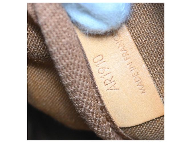 Borsa Louis Vuitton Saumur in Tela Monogram 35 Marrone - vista 4