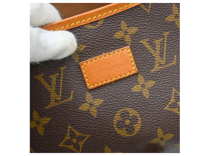 Borsa Louis Vuitton Saumur in Tela Monogram 35 Marrone - vista 5
