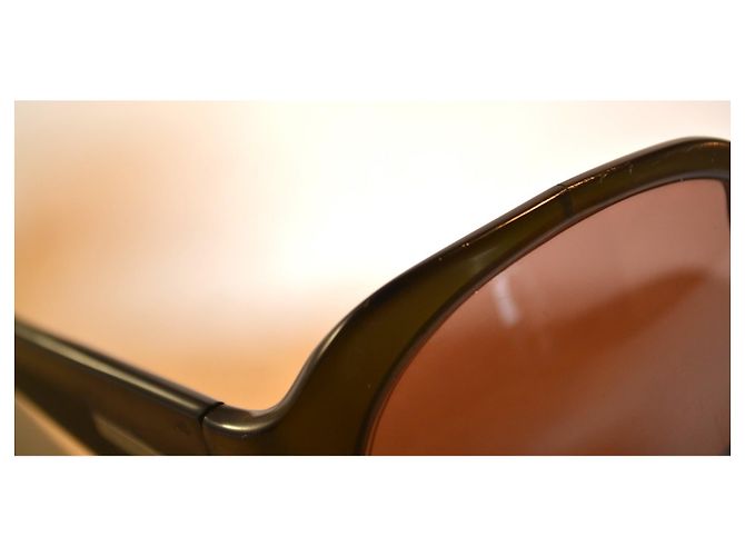 Prada SPR10E Sonnenbrille braunes Acetat - Ansicht 8