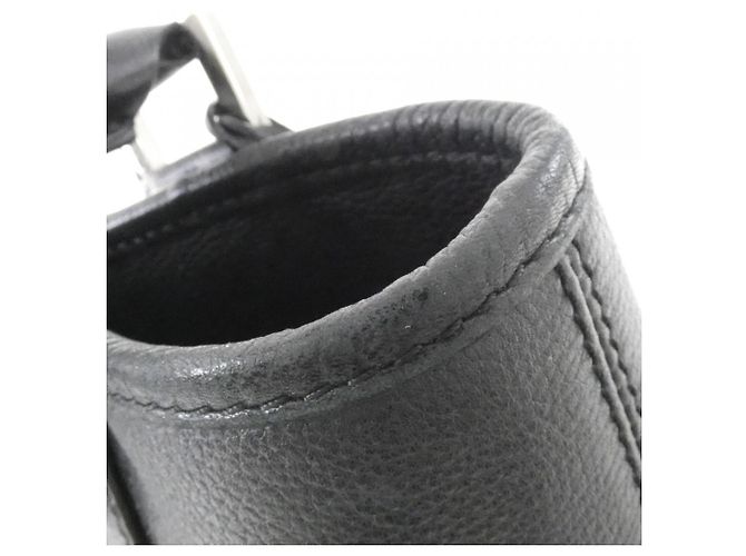 Borsa Loewe Amazona Fusta Small Nero - vista 4