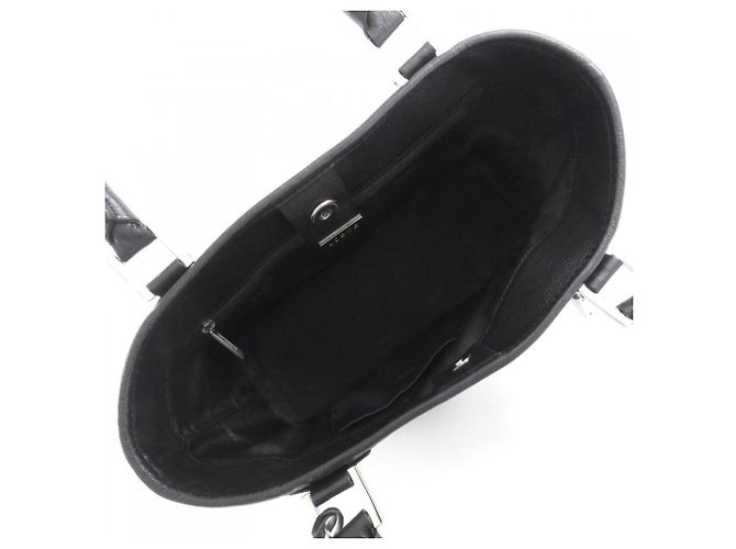 Borsa Loewe Amazona Fusta Small Nero - vista 8