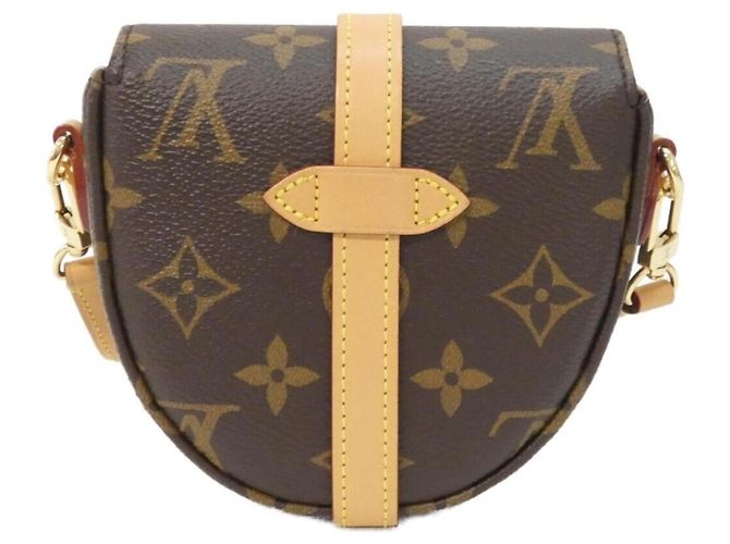 Borsa a tracolla Louis Vuitton Monogram Micro Chantilly Marrone - vista 2
