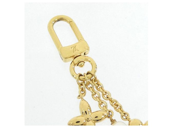 Portachiavi Louis Vuitton Micro Louisa Bag Charm D'oro - vista 3