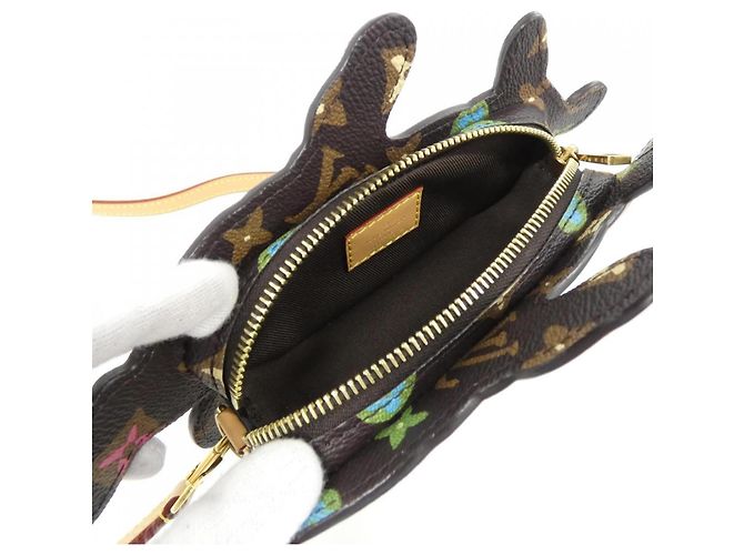 Borsa a tracolla Louis Vuitton Monogram Craggy Dog on Strap M83342 Marrone Cioccolato - vista 6