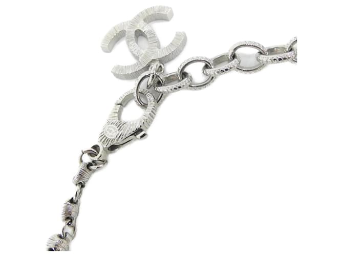Chanel ABA632 Choker Argento e Bianco - vista 4
