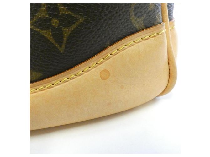 Borsa a Spalla Louis Vuitton Monogram Beverly GM Marrone - vista 4