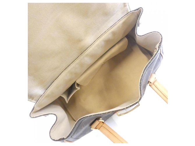 Borsa a Spalla Louis Vuitton Monogram Beverly GM Marrone - vista 7