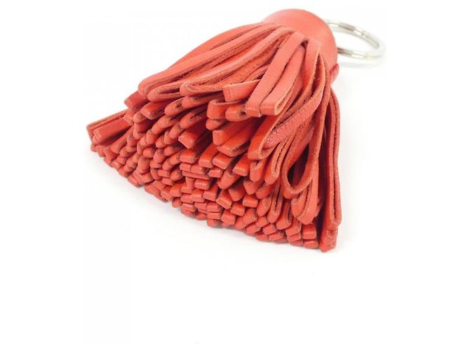 Hermès Portachiavi Hermes Carmen Rosso - vista 2
