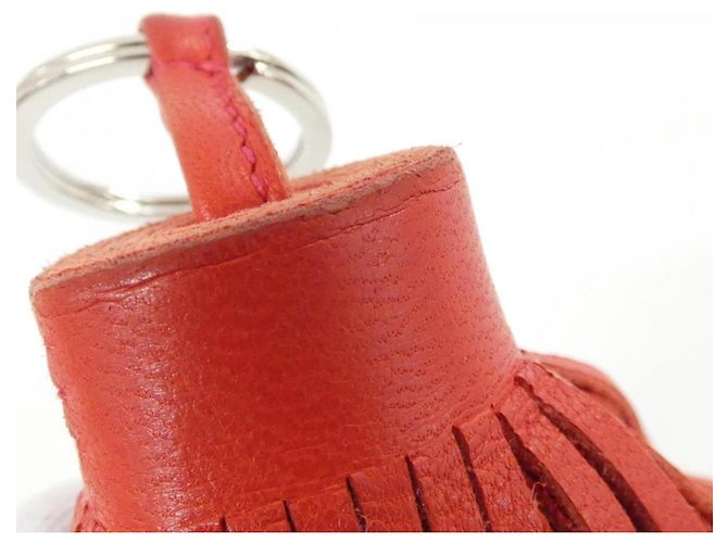 Hermès Portachiavi Hermes Carmen Rosso - vista 3