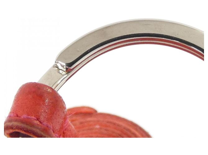 Hermès Portachiavi Hermes Carmen Rosso - vista 5