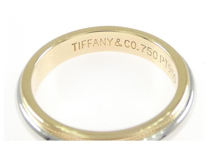 Bague anneau Milgrain Tiffany & Co. - vue 3